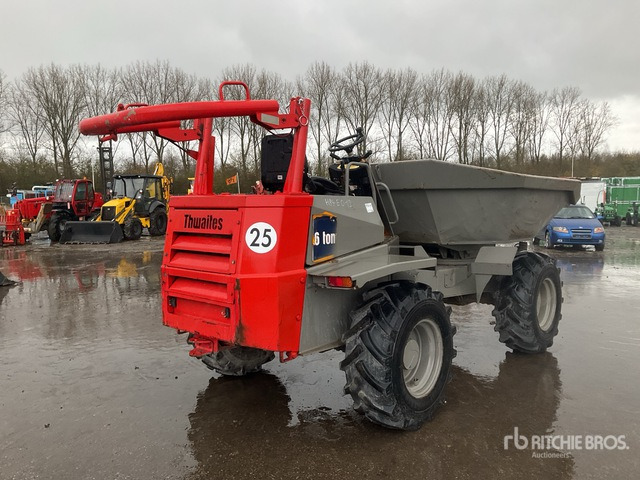 2012 Thwaites MACH664 6 t 4x4 Swivel Dumper - Dumper: picture 4 2012 Thwaites MACH664 6 t 4x4 Swivel Dumper - Dumper: picture 4