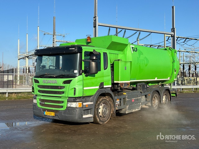 2013 Scania P310 6x2 Side Loader Waste Collection Truck - Refuse truck: picture 1 2013 Scania P310 6x2 Side Loader Waste Collection Truck - Refuse truck: picture 1