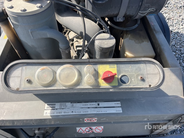 2014 Atlas Copco XAS87 Mobile Air Compressor - Air compressor: picture 5 2014 Atlas Copco XAS87 Mobile Air Compressor - Air compressor: picture 5