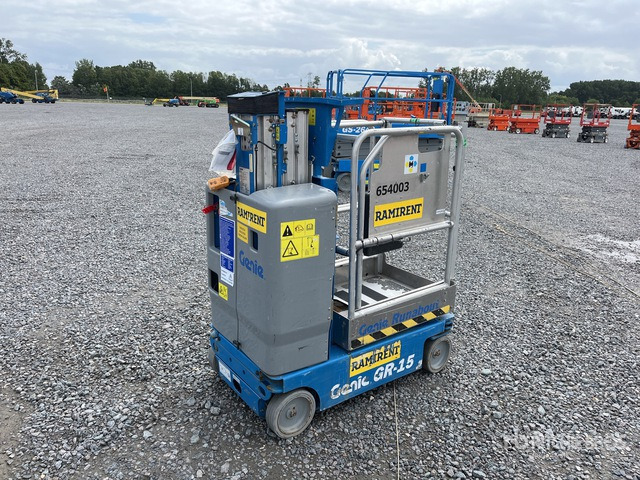 2016 Genie GR-15 (Inoperable) Vertical Mast Lift - Vertical mast lift: picture 4 2016 Genie GR-15 (Inoperable) Vertical Mast Lift - Vertical mast lift: picture 4