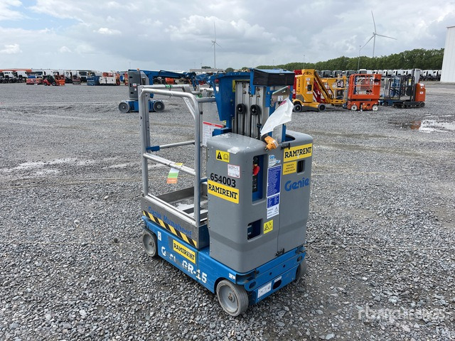 2016 Genie GR-15 (Inoperable) Vertical Mast Lift - Vertical mast lift: picture 3 2016 Genie GR-15 (Inoperable) Vertical Mast Lift - Vertical mast lift: picture 3