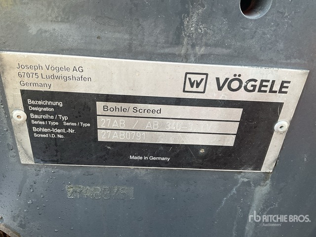 2017 Vogele Super 1303-3i Wheel Asphalt Paver - Asphalt paver: picture 4 2017 Vogele Super 1303-3i Wheel Asphalt Paver - Asphalt paver: picture 4