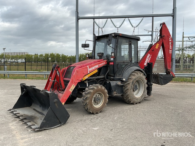 2018 Manitou TLB844SX4 4x4 Backhoe Loader - Backhoe loader: picture 1 2018 Manitou TLB844SX4 4x4 Backhoe Loader - Backhoe loader: picture 1
