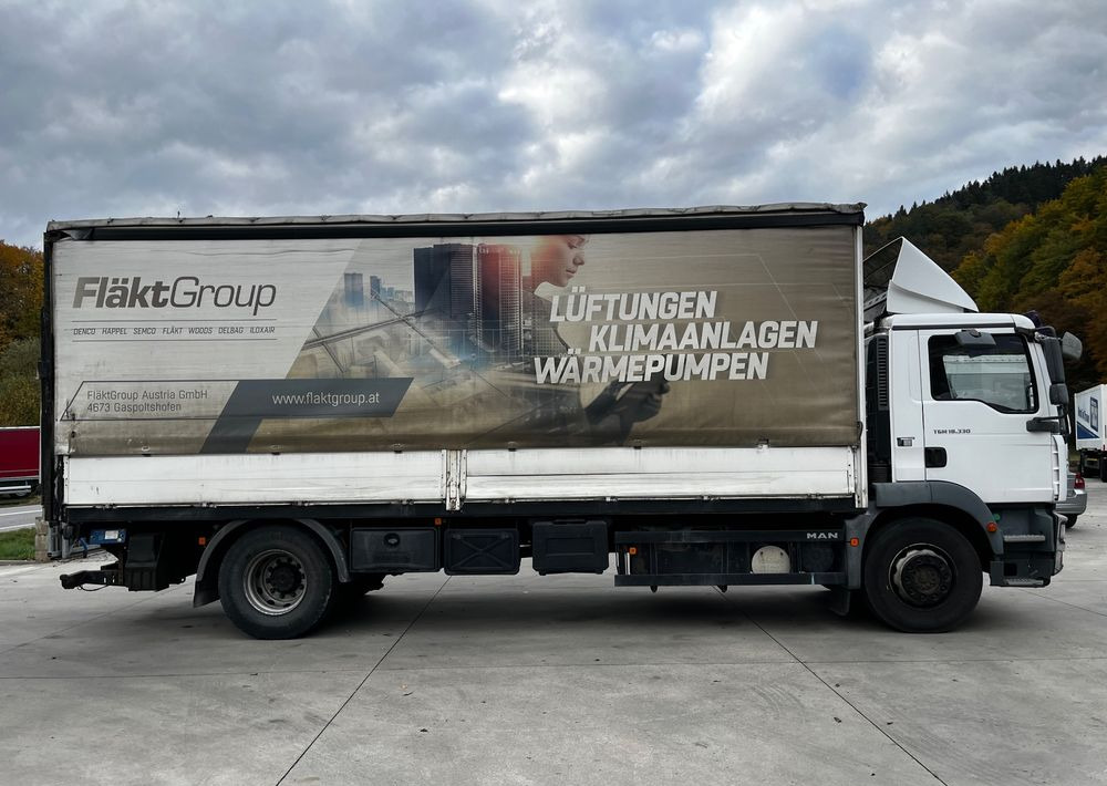 MAN TGM 18.330 4x2 // Zabudowa Burtowa // Manual // Specjalny // Ładowność 9600kg // - Curtain side truck: picture 4 MAN TGM 18.330 4x2 // Zabudowa Burtowa // Manual // Specjalny // Ładowność 9600kg // - Curtain side truck: picture 4