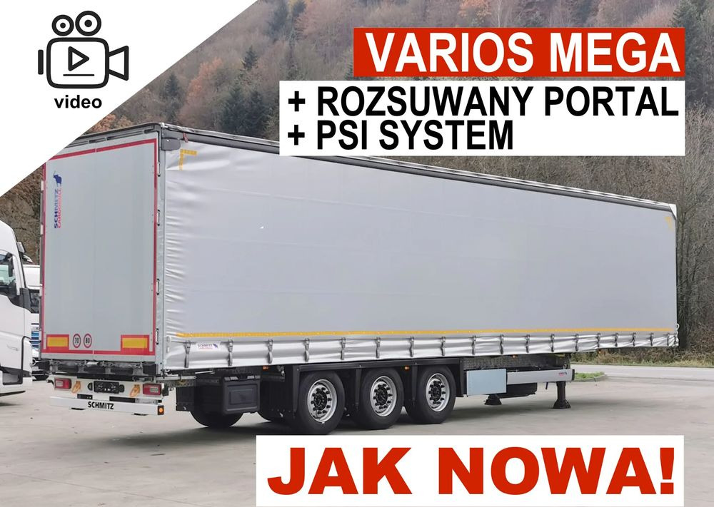 Schmitz Cargobull MEGA VARIOS + BDE - Curtainsider semi-trailer: picture 1 Schmitz Cargobull MEGA VARIOS + BDE - Curtainsider semi-trailer: picture 1