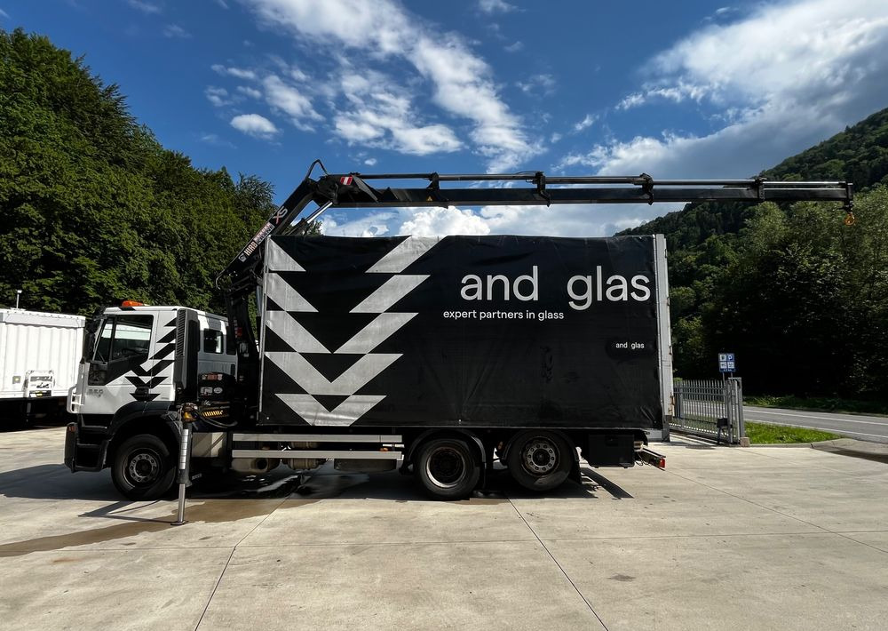 Iveco Stralis 360 // HIAB 144 E4 HIDUO + Radio // Zabudowa 6m // Oś podnoszona - Tractor unit: picture 3 Iveco Stralis 360 // HIAB 144 E4 HIDUO + Radio // Zabudowa 6m // Oś podnoszona - Tractor unit: picture 3