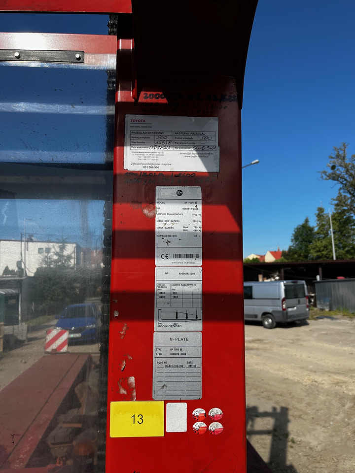 Order picker BT OP 1000 SE: picture 8 Order picker BT OP 1000 SE: picture 8