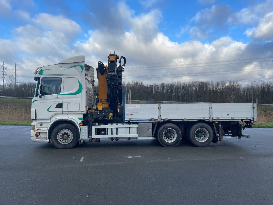 Scania R580 V8 Effer 370 crane with jib and winch - Crane truck: picture 3 Scania R580 V8 Effer 370 crane with jib and winch - Crane truck: picture 3