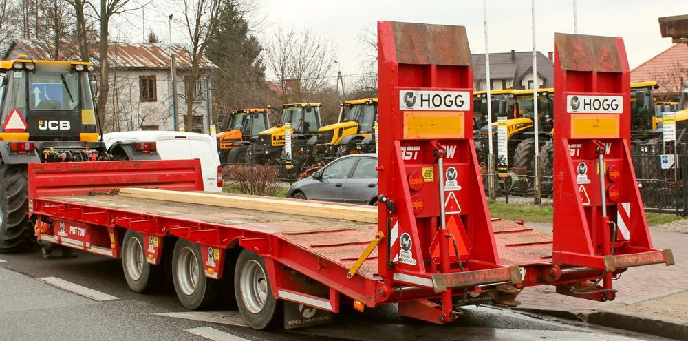 Low loader semi-trailer Hogg 27T: picture 1