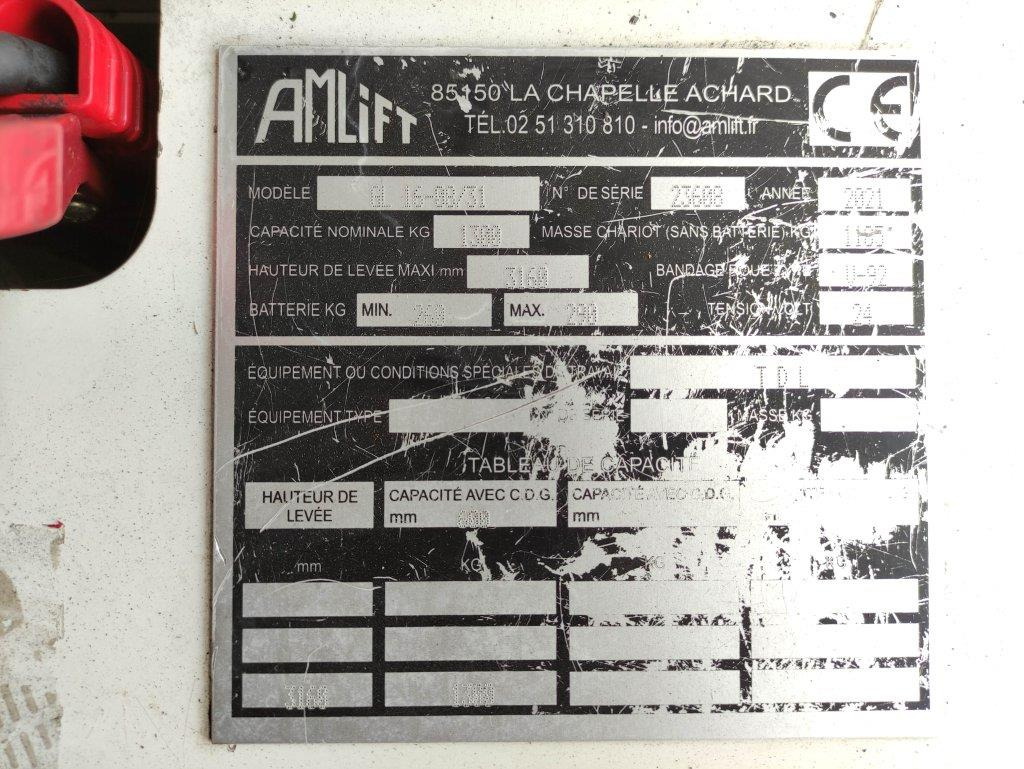 Amlift GL16-08/31 - Stacker: picture 5 Amlift GL16-08/31 - Stacker: picture 5