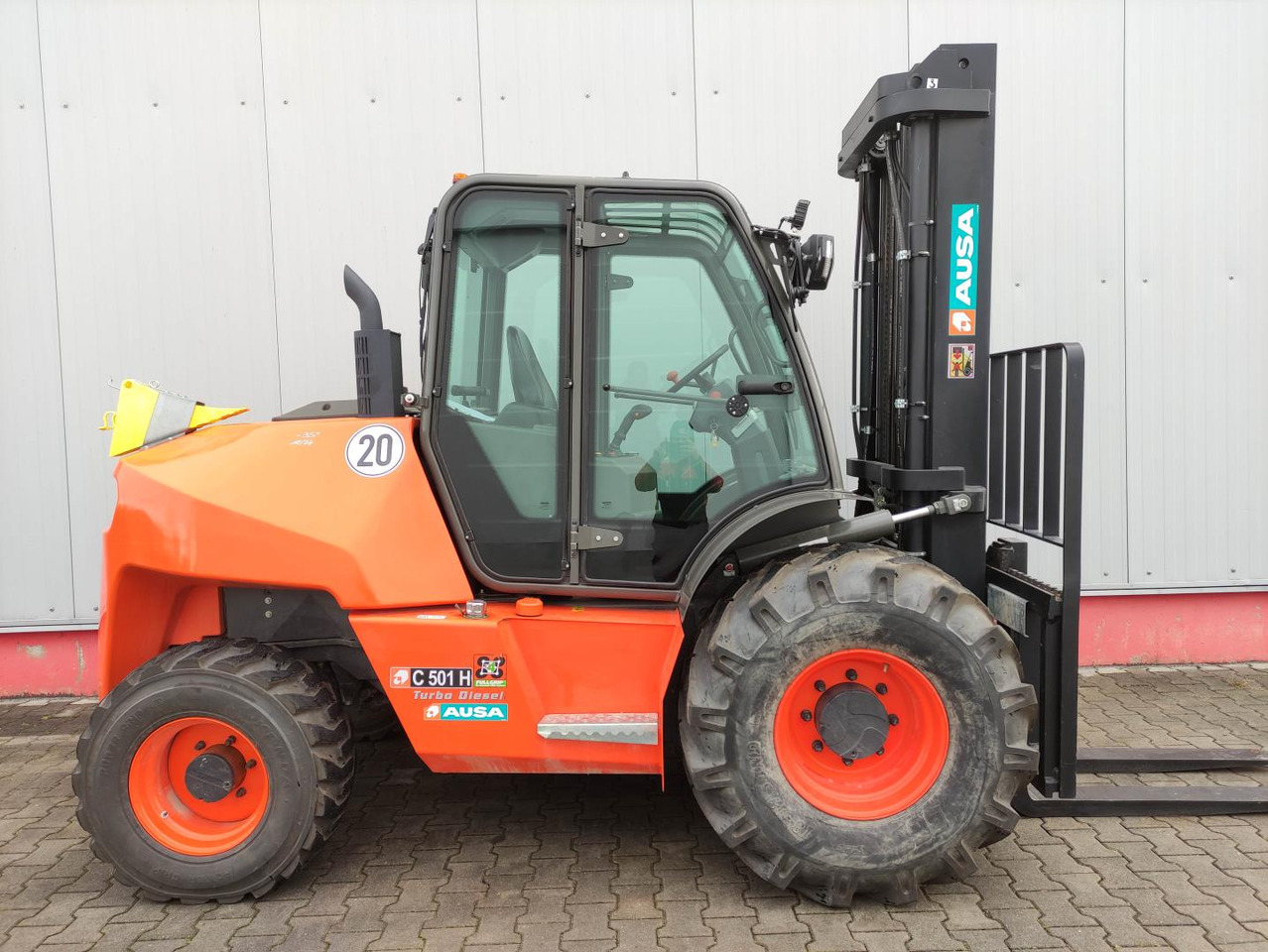 Ausa C 501 HX 4 - Rough terrain forklift: picture 3 Ausa C 501 HX 4 - Rough terrain forklift: picture 3