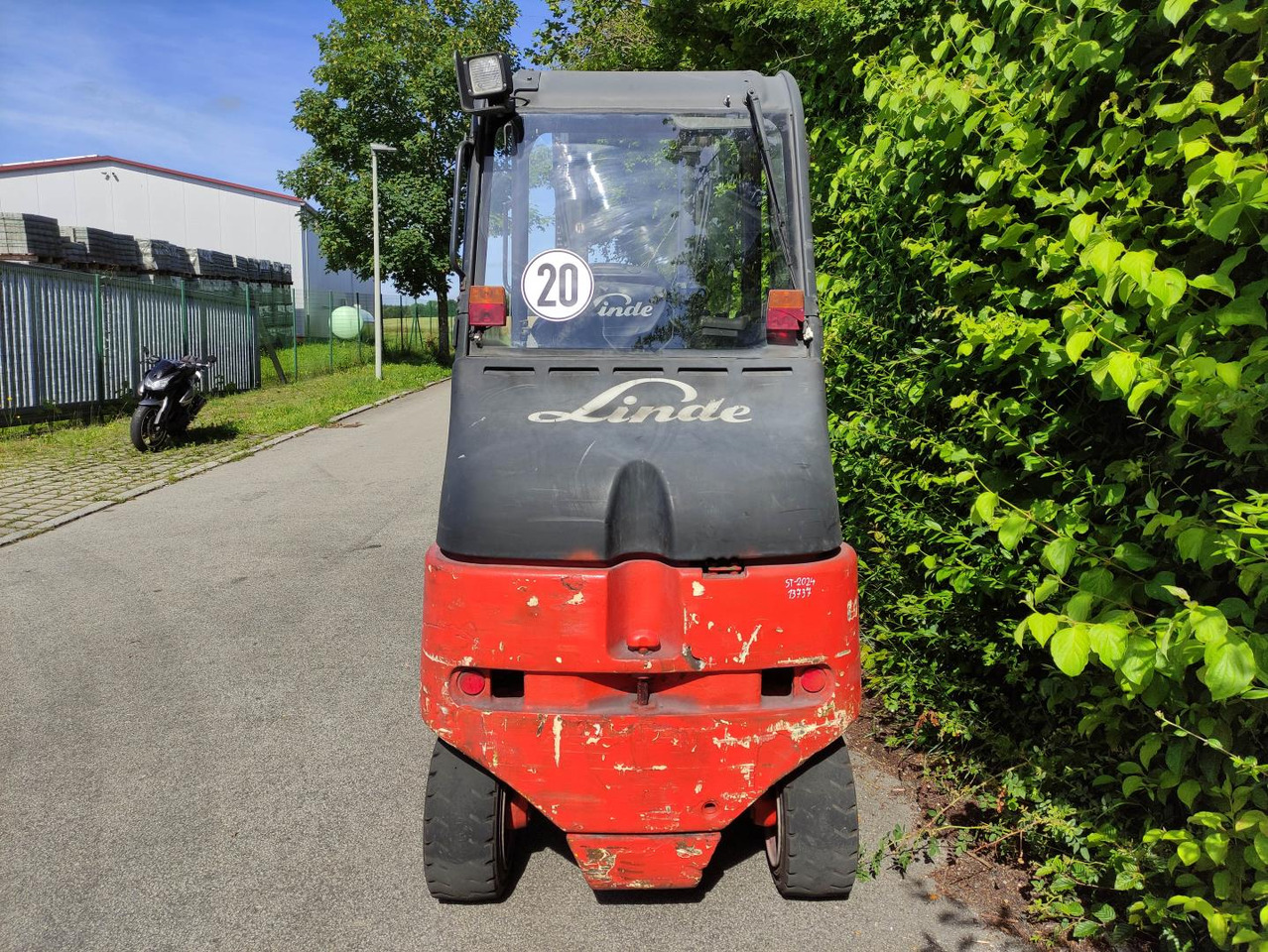 Linde E30-03-336 - Electric forklift: picture 4 Linde E30-03-336 - Electric forklift: picture 4