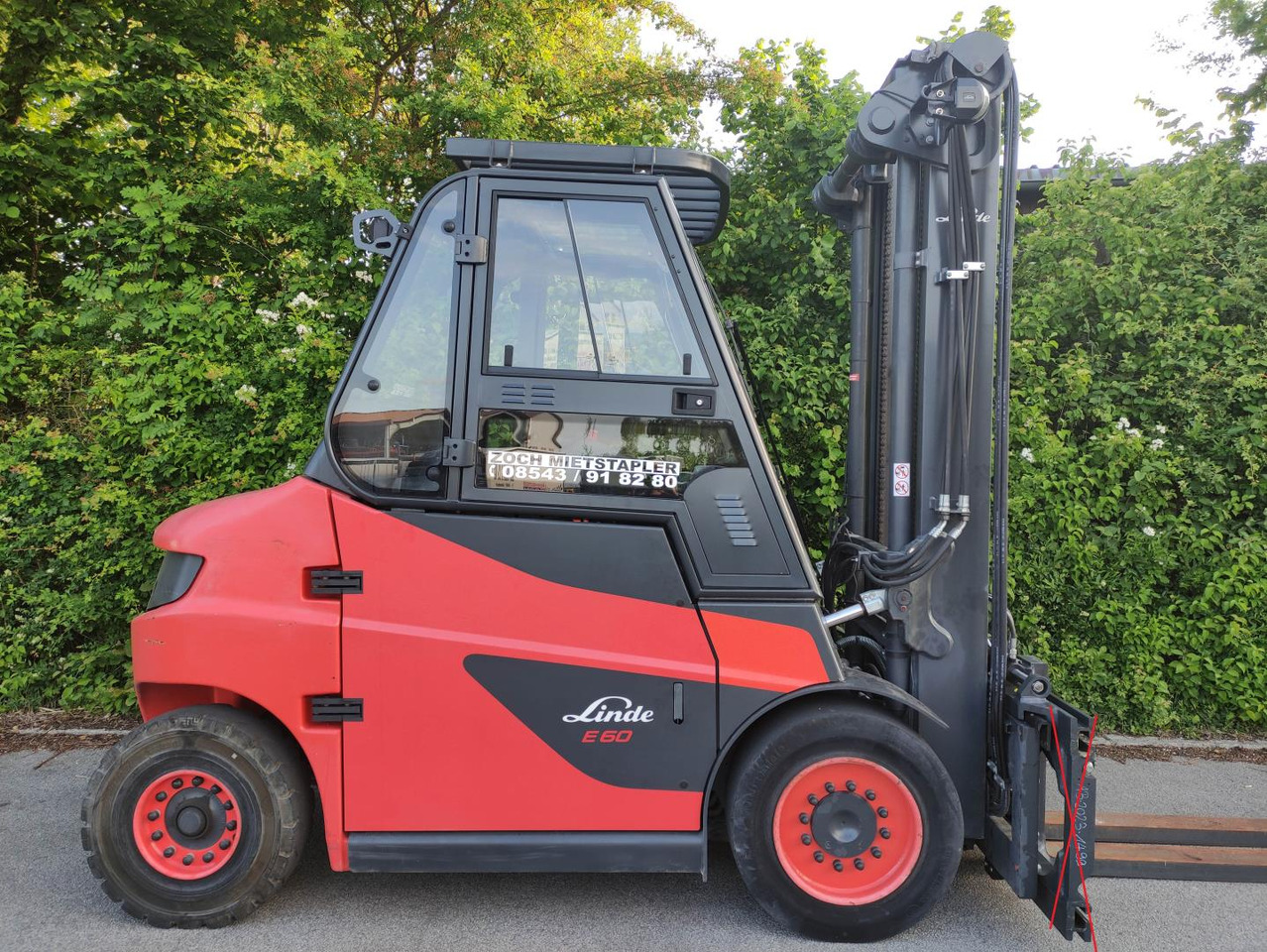 Linde E60-01-1279 - Electric forklift: picture 2 Linde E60-01-1279 - Electric forklift: picture 2