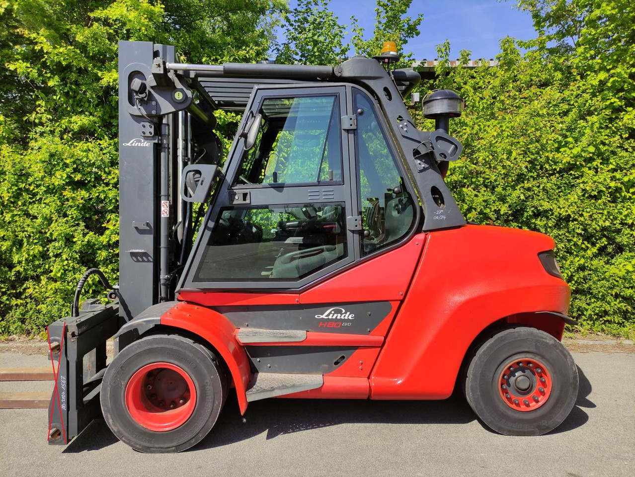Linde H80D-03/900-EVO (M) - Diesel forklift: picture 1 Linde H80D-03/900-EVO (M) - Diesel forklift: picture 1