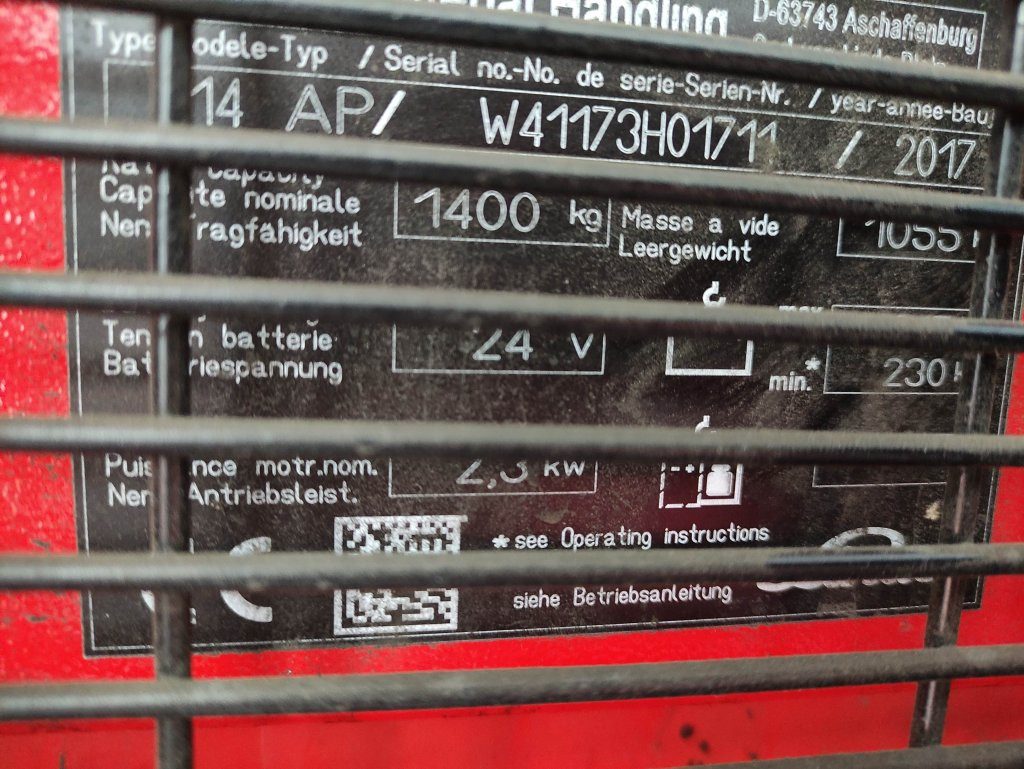 Linde L14APi - Stacker: picture 5 Linde L14APi - Stacker: picture 5
