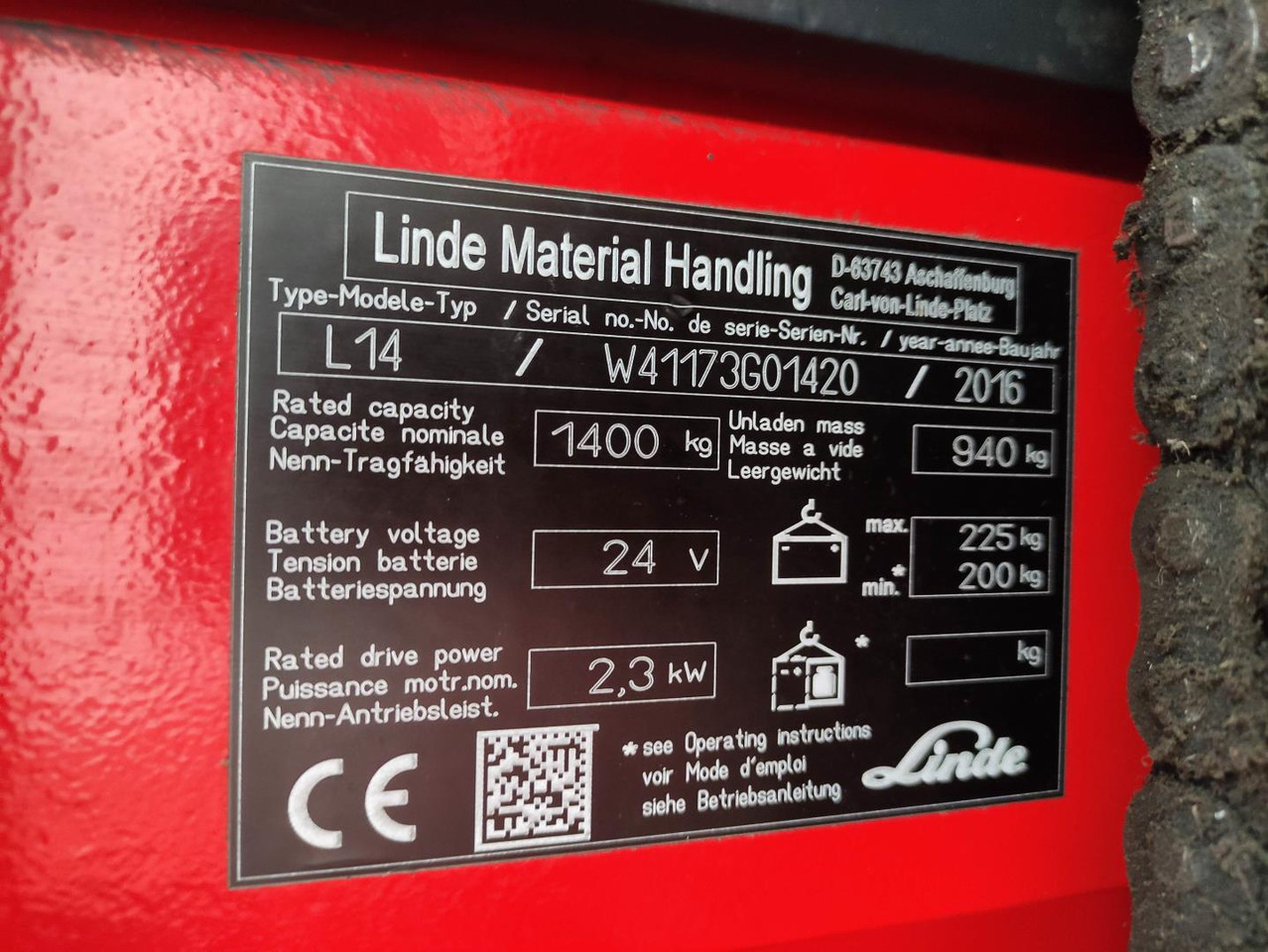 Linde L14i-1173 (M) - Stacker: picture 5 Linde L14i-1173 (M) - Stacker: picture 5