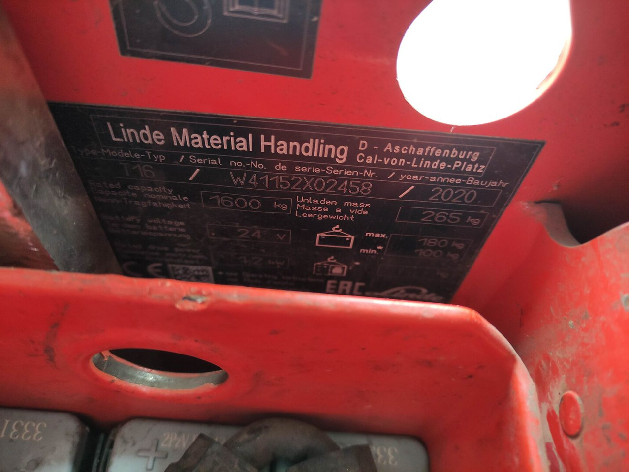 Linde T16-1152 - Pallet truck: picture 5 Linde T16-1152 - Pallet truck: picture 5