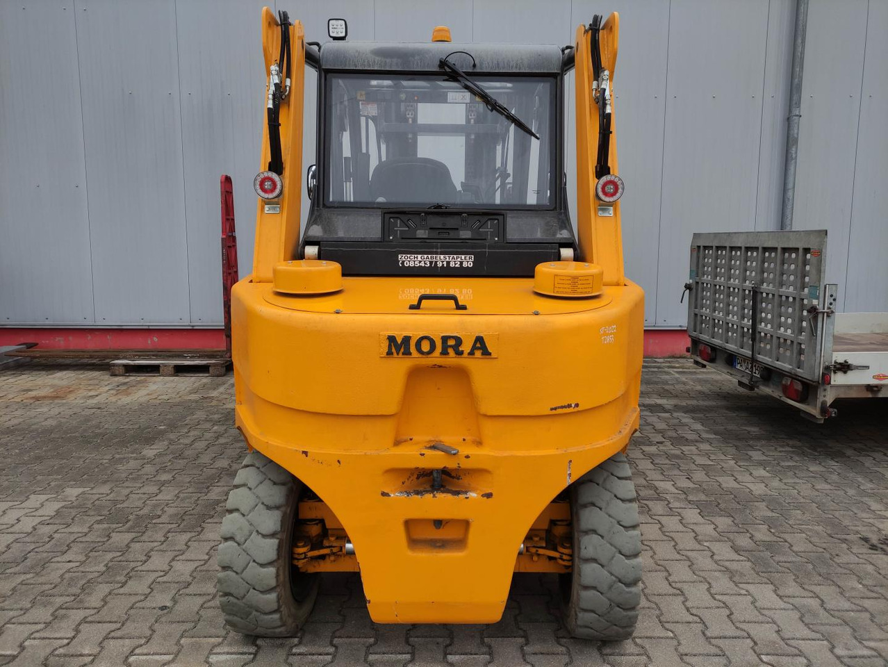 Mora EP100RAS - Electric forklift: picture 4 Mora EP100RAS - Electric forklift: picture 4