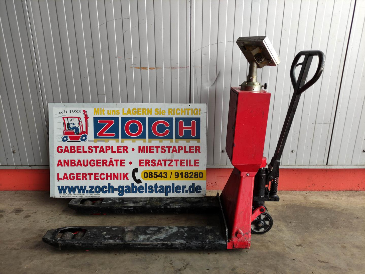 Ravas RPW Proline 6100 CE (mit Waage) - Pallet truck: picture 1 Ravas RPW Proline 6100 CE (mit Waage) - Pallet truck: picture 1