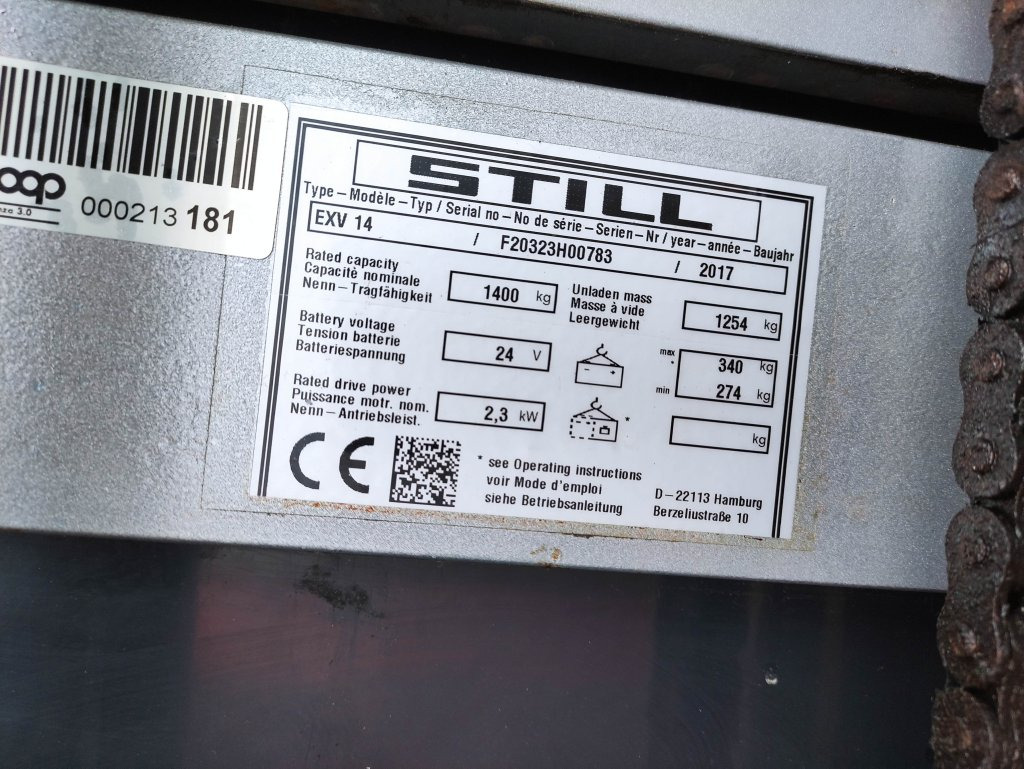 Still EXV 14 *Lack NEU* - Stacker: picture 5 Still EXV 14 *Lack NEU* - Stacker: picture 5