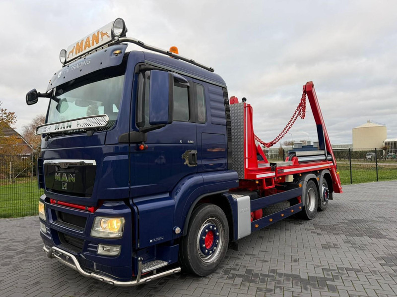 MAN 28.480 PORTAAL ARM, BLAD LUCHT, RETARDER, 6X2. - Skip loader truck: picture 4 MAN 28.480 PORTAAL ARM, BLAD LUCHT, RETARDER, 6X2. - Skip loader truck: picture 4