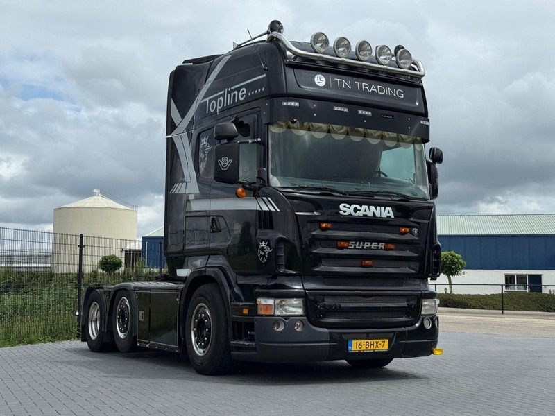 Scania R500 STEERING PUSHER, LEATHER, RETARDER, OPEN EXHAUST. - Tractor unit: picture 1 Scania R500 STEERING PUSHER, LEATHER, RETARDER, OPEN EXHAUST. - Tractor unit: picture 1