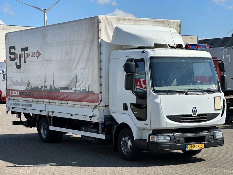 Renault Midlum 220 DXI Huifzeil met Borden / Laadklep / Euro 5 / 7.5T - Curtain side truck: picture 2 Renault Midlum 220 DXI Huifzeil met Borden / Laadklep / Euro 5 / 7.5T - Curtain side truck: picture 2