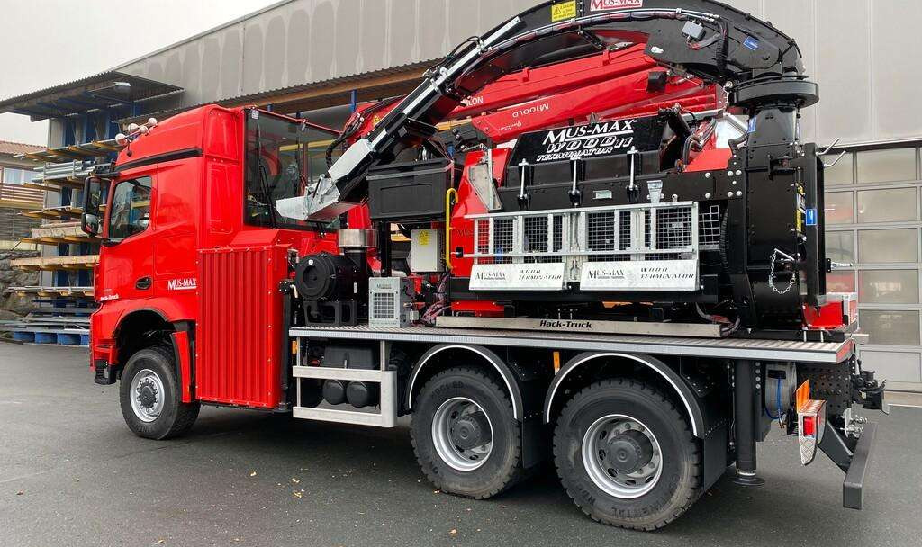 Mercedes MUSMAX WT11 NMV - Wood chipper, Truck: picture 3 Mercedes MUSMAX WT11 NMV - Wood chipper, Truck: picture 3