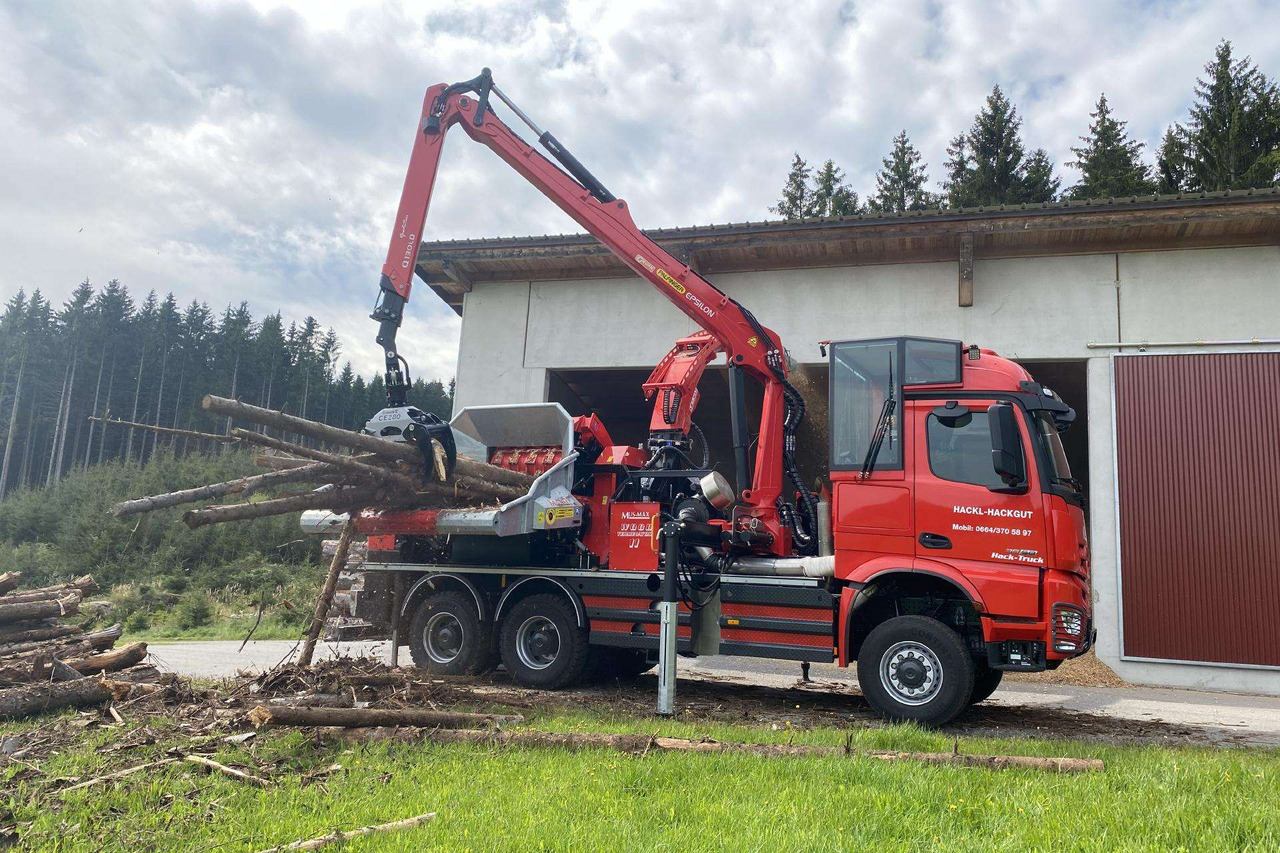 Mercedes MUSMAX WT11 NMV - Wood chipper, Truck: picture 1 Mercedes MUSMAX WT11 NMV - Wood chipper, Truck: picture 1