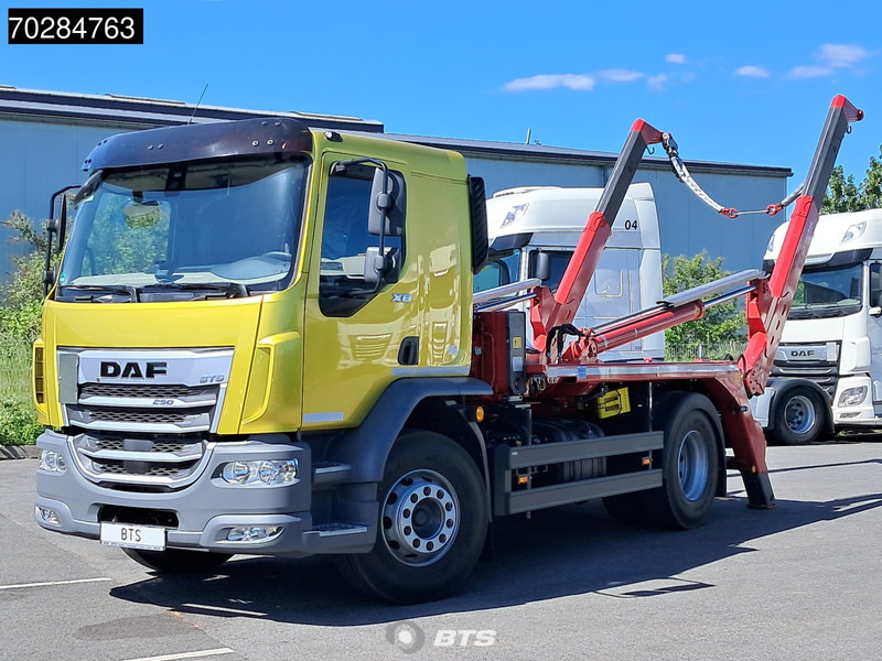 DAF XB 290 4X2 13t. Meiller - Skip loader truck: picture 1 DAF XB 290 4X2 13t. Meiller - Skip loader truck: picture 1