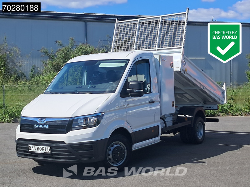 Tipper van MAN TGE 5.120 Kipper Doppelbereifung 3,5t AHK Navi Kamera Klima Tempomat Euro6 2m3 A/C Towbar Cruise control: picture 1