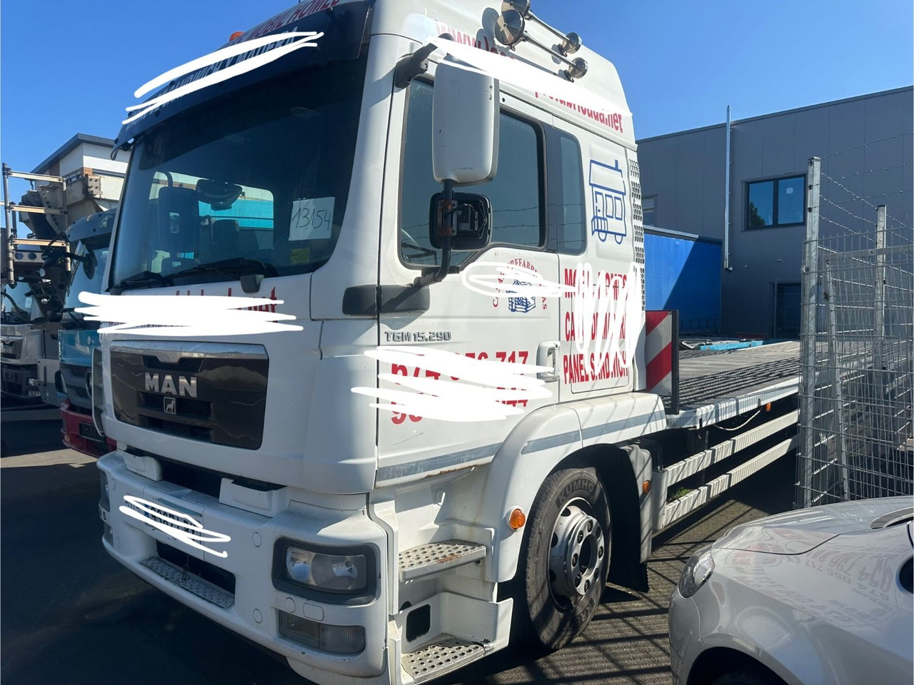 MAN TGM15.290*Rolfo*Flachzug*3xKasten/2xWohnmobil MAN TGM15.290*Rolfo*Flachzug*Anhänger inkl.* - Car transporter truck: picture 1 MAN TGM15.290*Rolfo*Flachzug*3xKasten/2xWohnmobil MAN TGM15.290*Rolfo*Flachzug*Anhänger inkl.* - Car transporter truck: picture 1