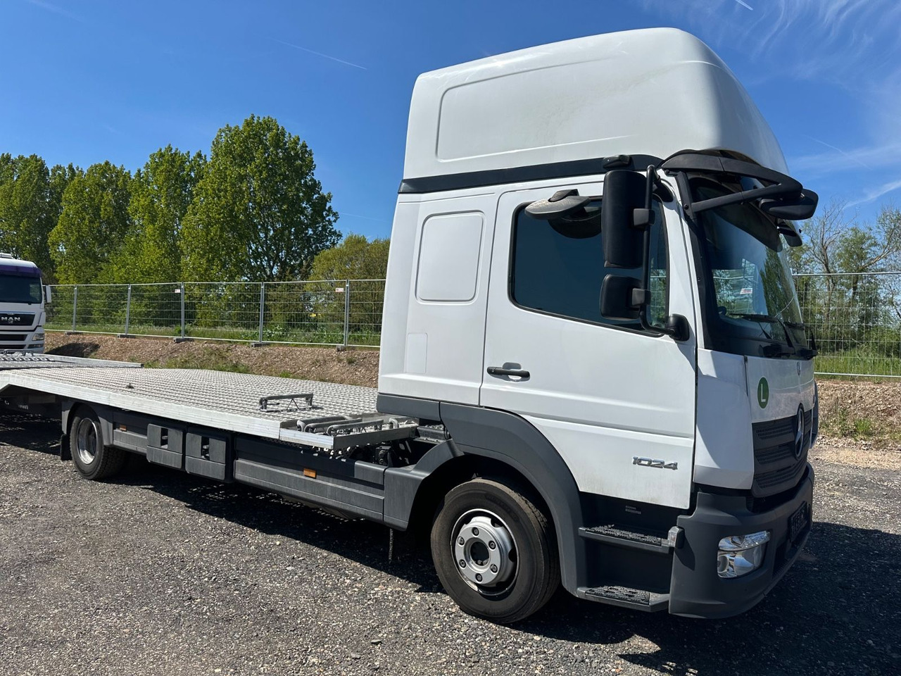 Mercedes-Benz Atego 1024 Flachzug 2-Bett Winde VDI2700 - Car transporter truck: picture 3 Mercedes-Benz Atego 1024 Flachzug 2-Bett Winde VDI2700 - Car transporter truck: picture 3