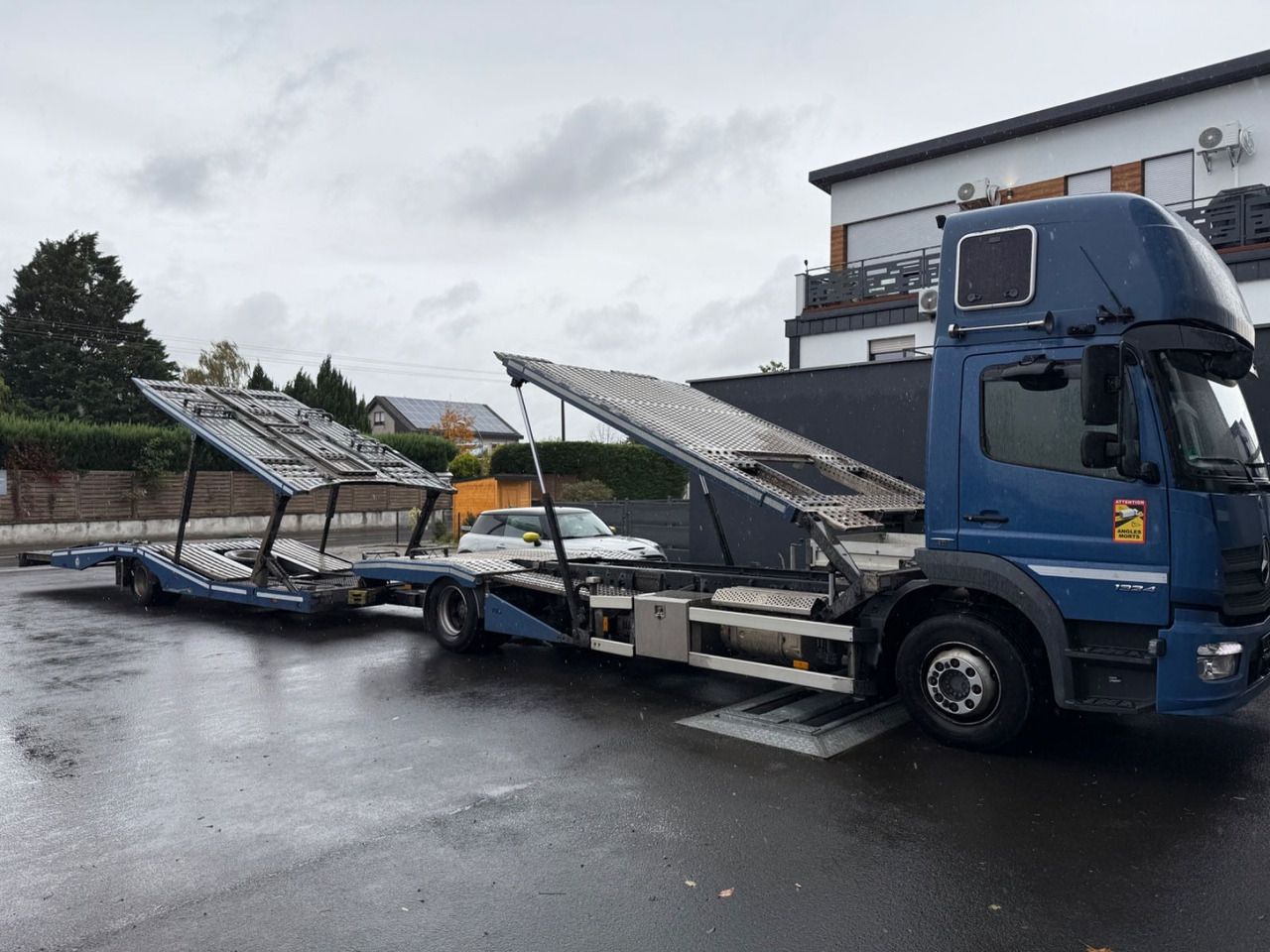 Mercedes-Benz Atego 1324 FVG 2017, VDI 2700, neuer Atm., Top - Car transporter truck: picture 1 Mercedes-Benz Atego 1324 FVG 2017, VDI 2700, neuer Atm., Top - Car transporter truck: picture 1