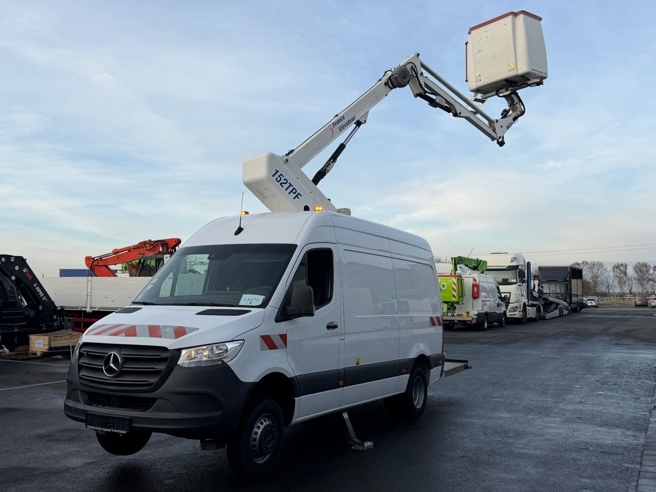 Mercedes-Benz Sprinter 516 CDI 15m/2-Punkt/Tüv neu/265kg - Truck mounted aerial platform: picture 3 Mercedes-Benz Sprinter 516 CDI 15m/2-Punkt/Tüv neu/265kg - Truck mounted aerial platform: picture 3