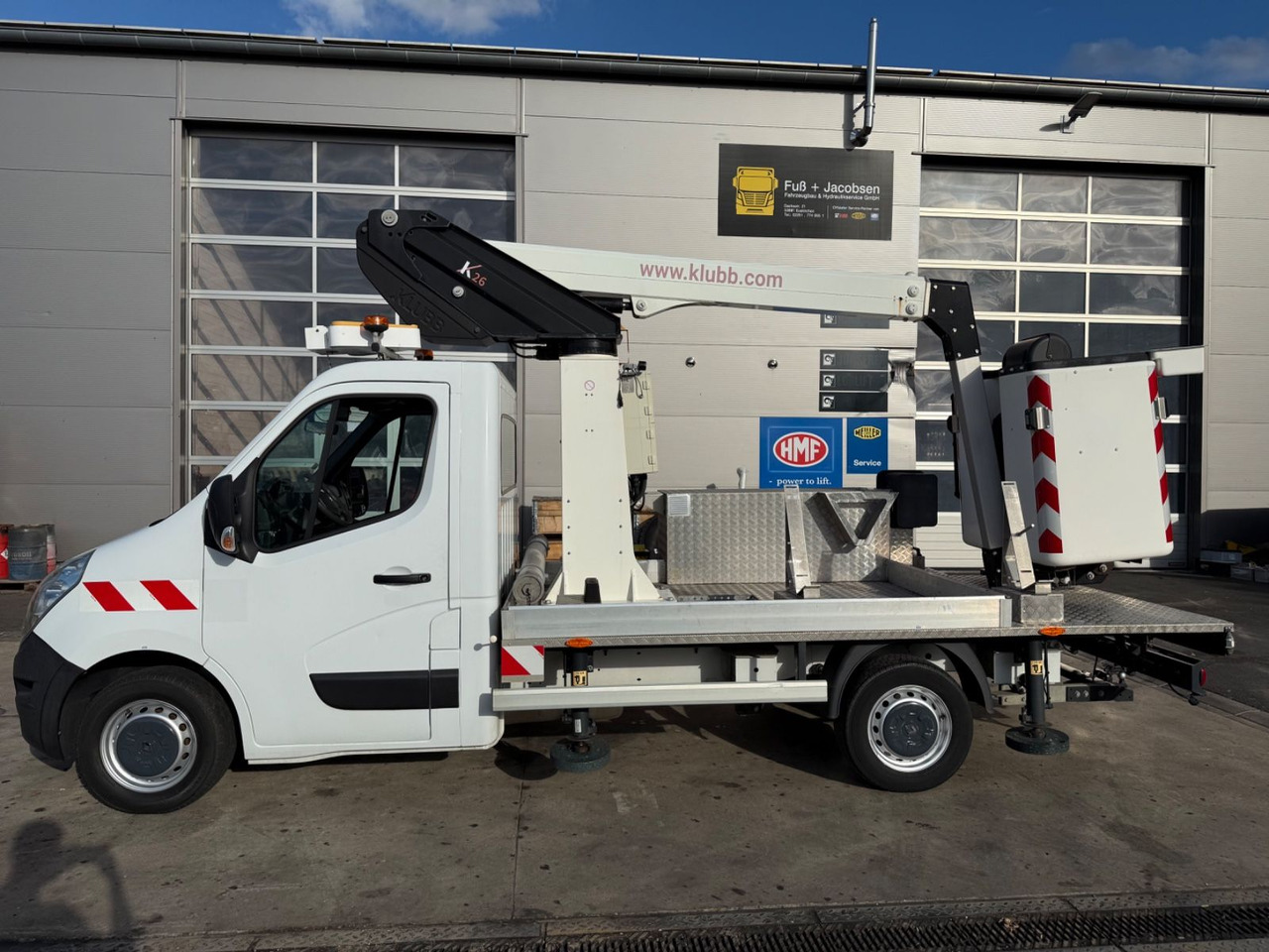 Renault Master III Steiger/11,2m/3,5t/Klubb K26/AHK - Truck mounted aerial platform: picture 4 Renault Master III Steiger/11,2m/3,5t/Klubb K26/AHK - Truck mounted aerial platform: picture 4