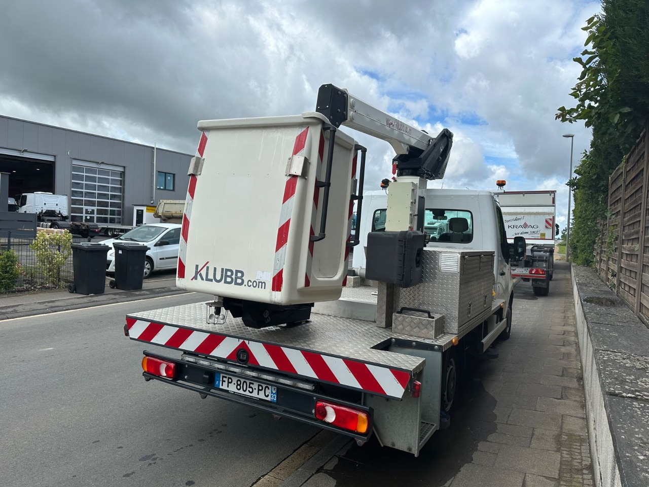 Renault Master III Steiger/11,2m/3,5t/Klubb K26/Klima - Truck mounted aerial platform: picture 5 Renault Master III Steiger/11,2m/3,5t/Klubb K26/Klima - Truck mounted aerial platform: picture 5
