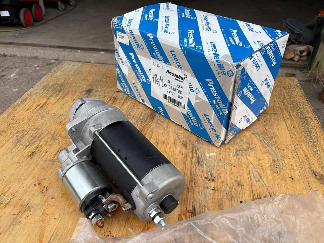 Starter motor Prestolite - Starter for Construction machinery: picture 2 Starter motor Prestolite - Starter for Construction machinery: picture 2