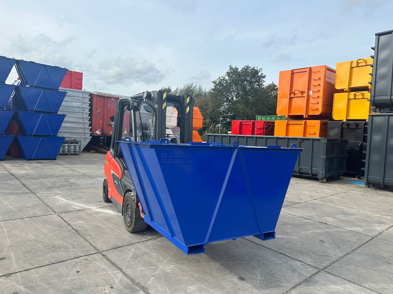 Sidalco 2 m3 sorteer bakjes - Skip bin: picture 2 Sidalco 2 m3 sorteer bakjes - Skip bin: picture 2