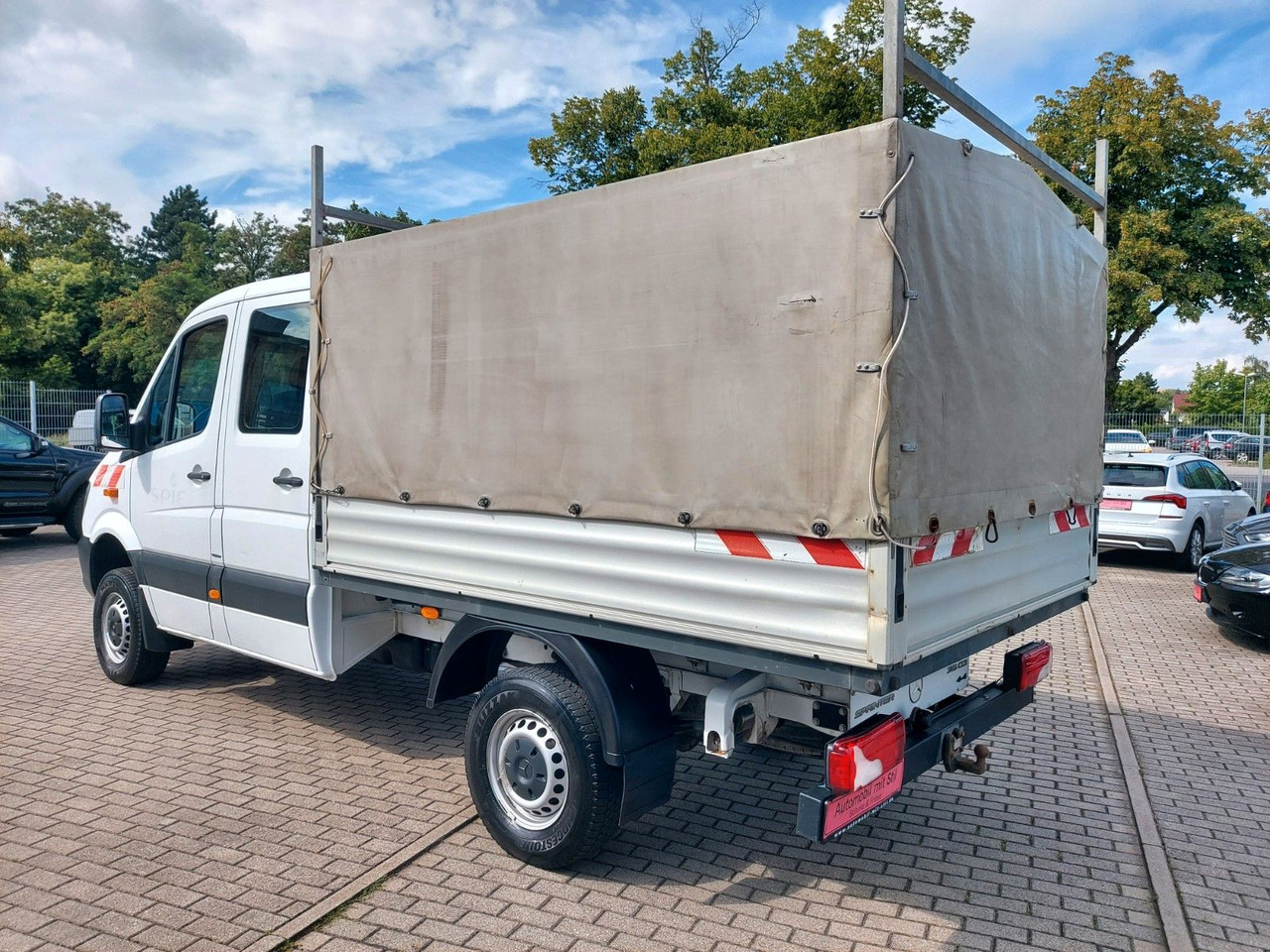 Mercedes-Benz Sprinter II Pritsche DoKa 316 4X4 Klima Standhei - Curtain side van, Crew cab van: picture 5 Mercedes-Benz Sprinter II Pritsche DoKa 316 4X4 Klima Standhei - Curtain side van, Crew cab van: picture 5
