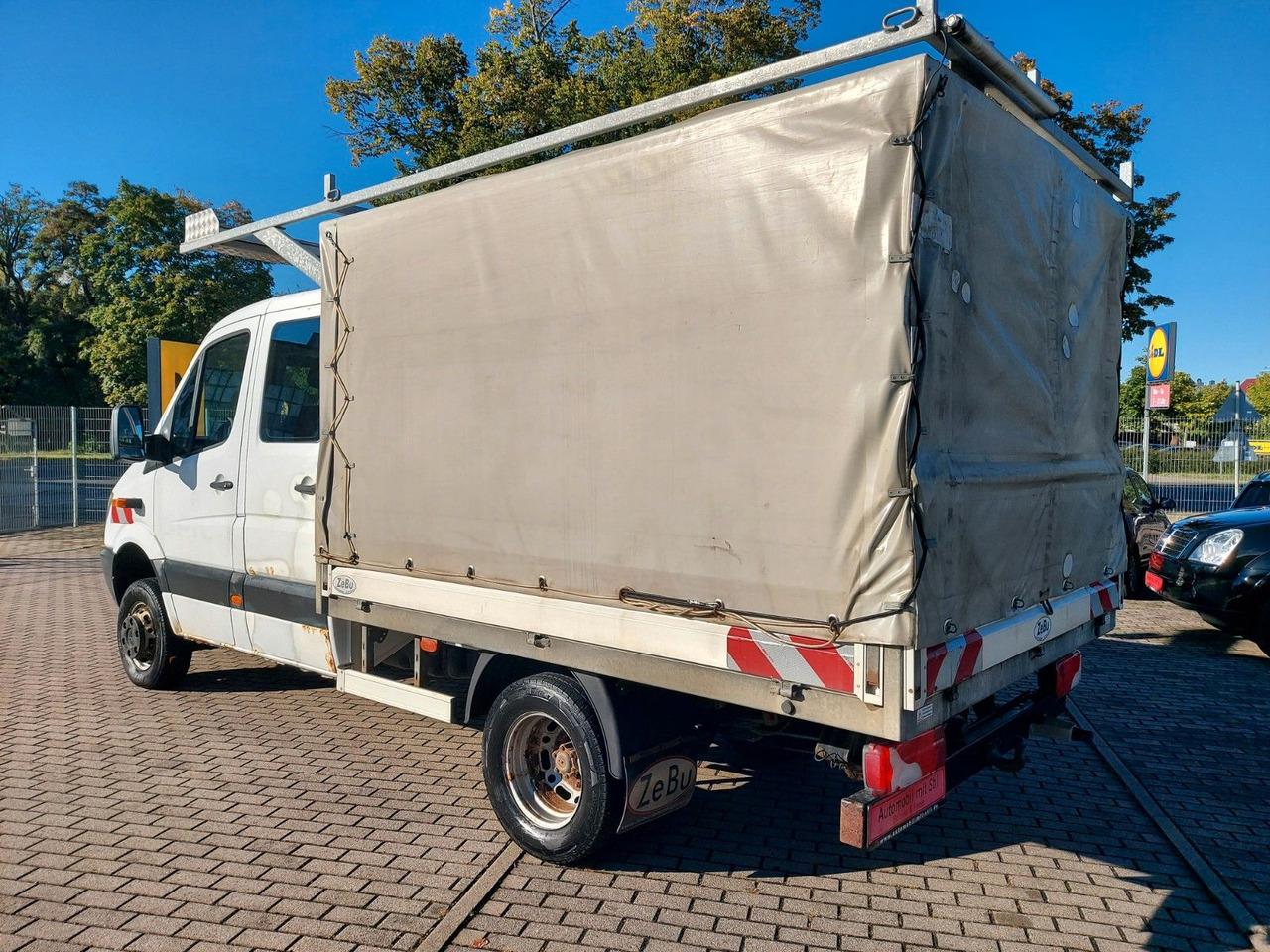 Mercedes-Benz Sprinter II Pritsche DoKa 516 4X4 Plane 6 Sitze - Curtain side van, Crew cab van: picture 4 Mercedes-Benz Sprinter II Pritsche DoKa 516 4X4 Plane 6 Sitze - Curtain side van, Crew cab van: picture 4