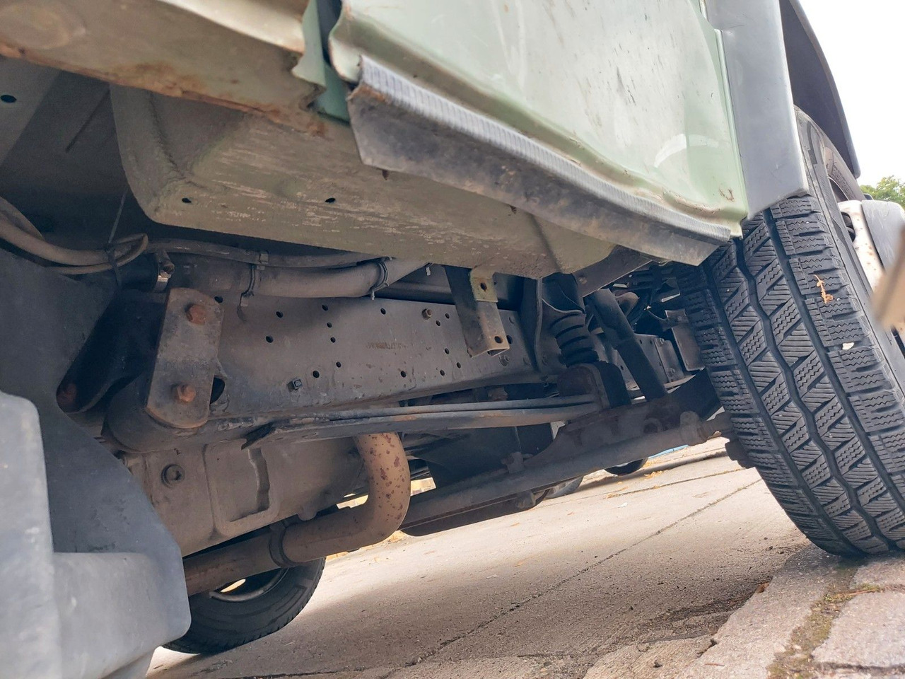 Open body delivery van Mercedes-Benz Vario 613D Pritsche lang extralang: picture 14 Open body delivery van Mercedes-Benz Vario 613D Pritsche lang extralang: picture 14