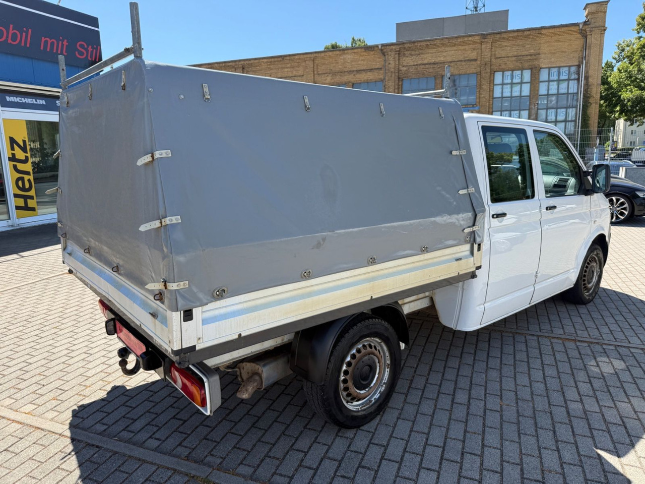 Volkswagen T5 Transporter Pritsche DoKA 4Motion 4x4 Klima - Curtain side van, Crew cab van: picture 3 Volkswagen T5 Transporter Pritsche DoKA 4Motion 4x4 Klima - Curtain side van, Crew cab van: picture 3