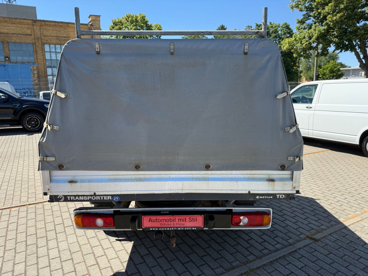 Volkswagen T5 Transporter Pritsche DoKA 4Motion 4x4 Klima - Curtain side van, Crew cab van: picture 4 Volkswagen T5 Transporter Pritsche DoKA 4Motion 4x4 Klima - Curtain side van, Crew cab van: picture 4