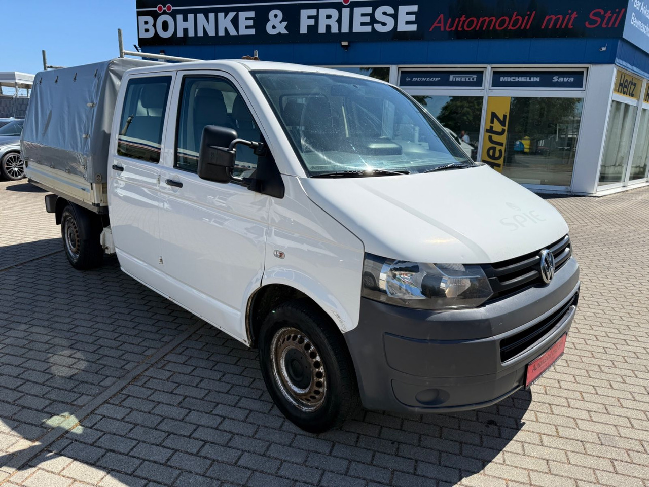 Volkswagen T5 Transporter Pritsche DoKA 4Motion 4x4 Klima - Curtain side van, Crew cab van: picture 1 Volkswagen T5 Transporter Pritsche DoKA 4Motion 4x4 Klima - Curtain side van, Crew cab van: picture 1