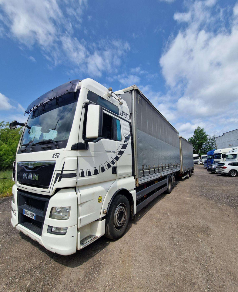 MAN TGX 480 - Curtain side truck: picture 4 MAN TGX 480 - Curtain side truck: picture 4