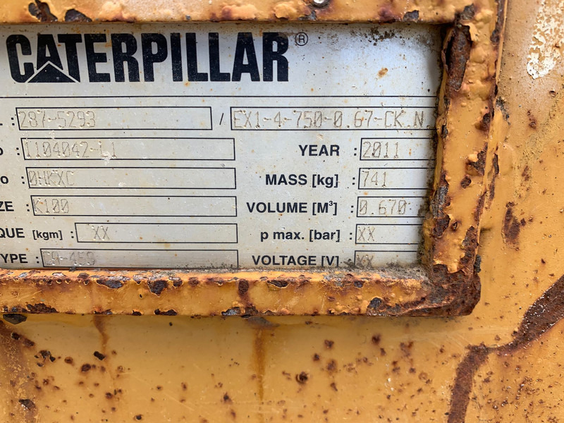 Caterpillar 287-5293 - Bucket: picture 5 Caterpillar 287-5293 - Bucket: picture 5