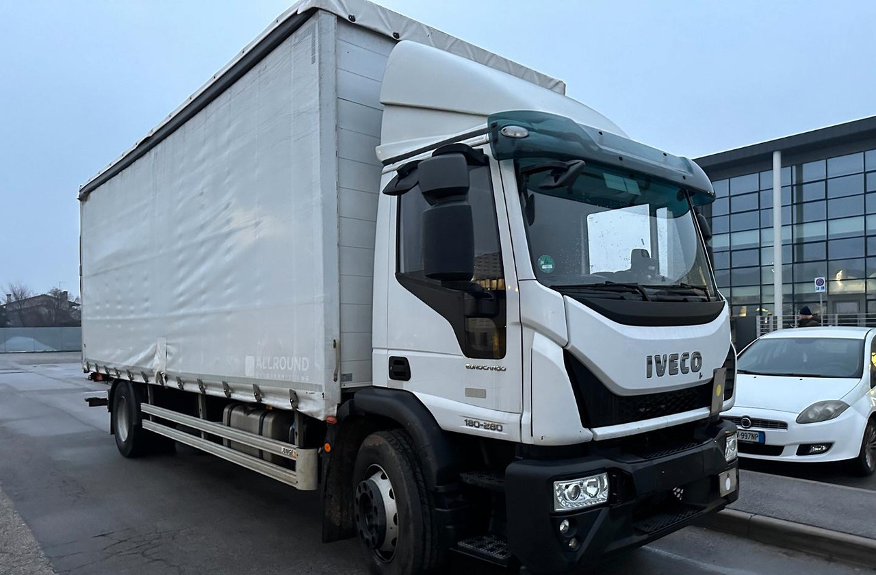 Iveco 180 e 28 e6 centina teli scorrevoli e sponda - Curtain side truck: picture 1 Iveco 180 e 28 e6 centina teli scorrevoli e sponda - Curtain side truck: picture 1
