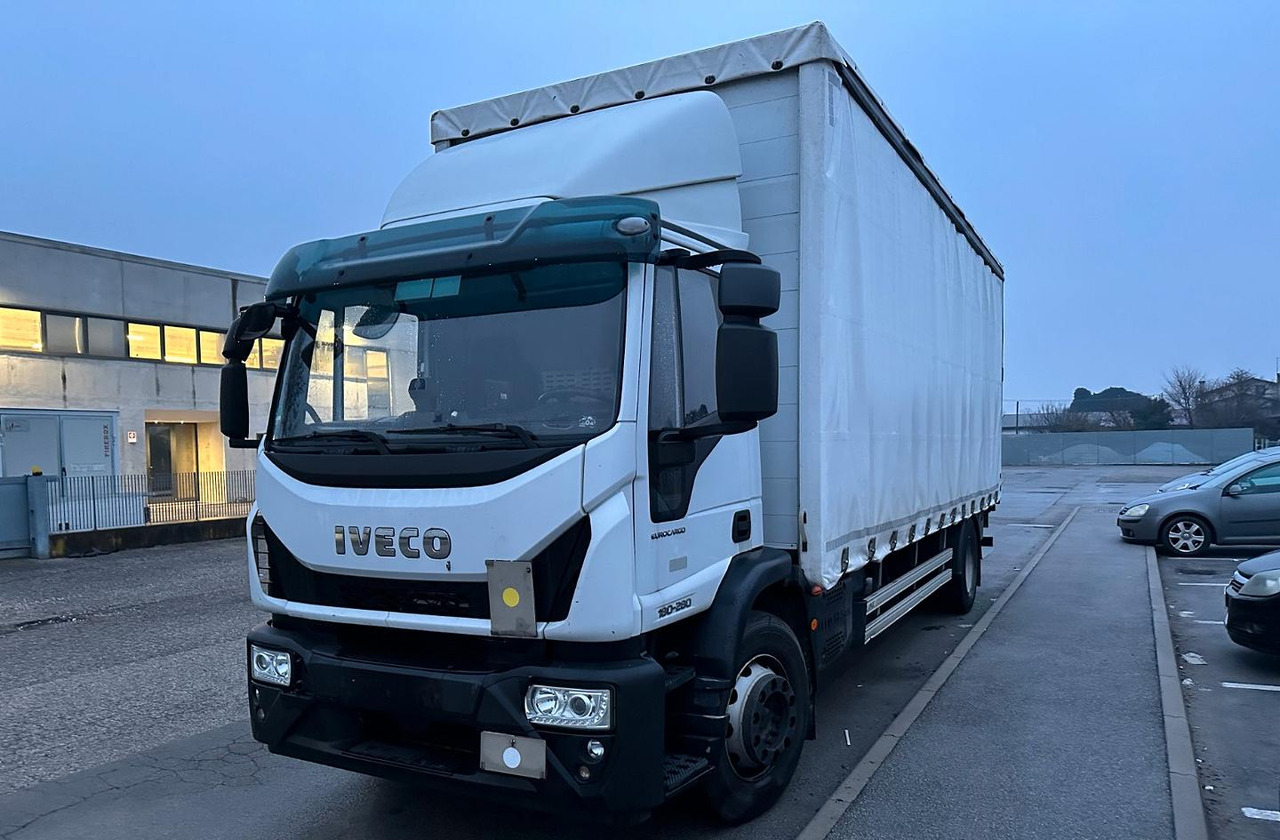 Iveco 180 e 28 e6 centina teli scorrevoli e sponda - Curtain side truck: picture 2 Iveco 180 e 28 e6 centina teli scorrevoli e sponda - Curtain side truck: picture 2