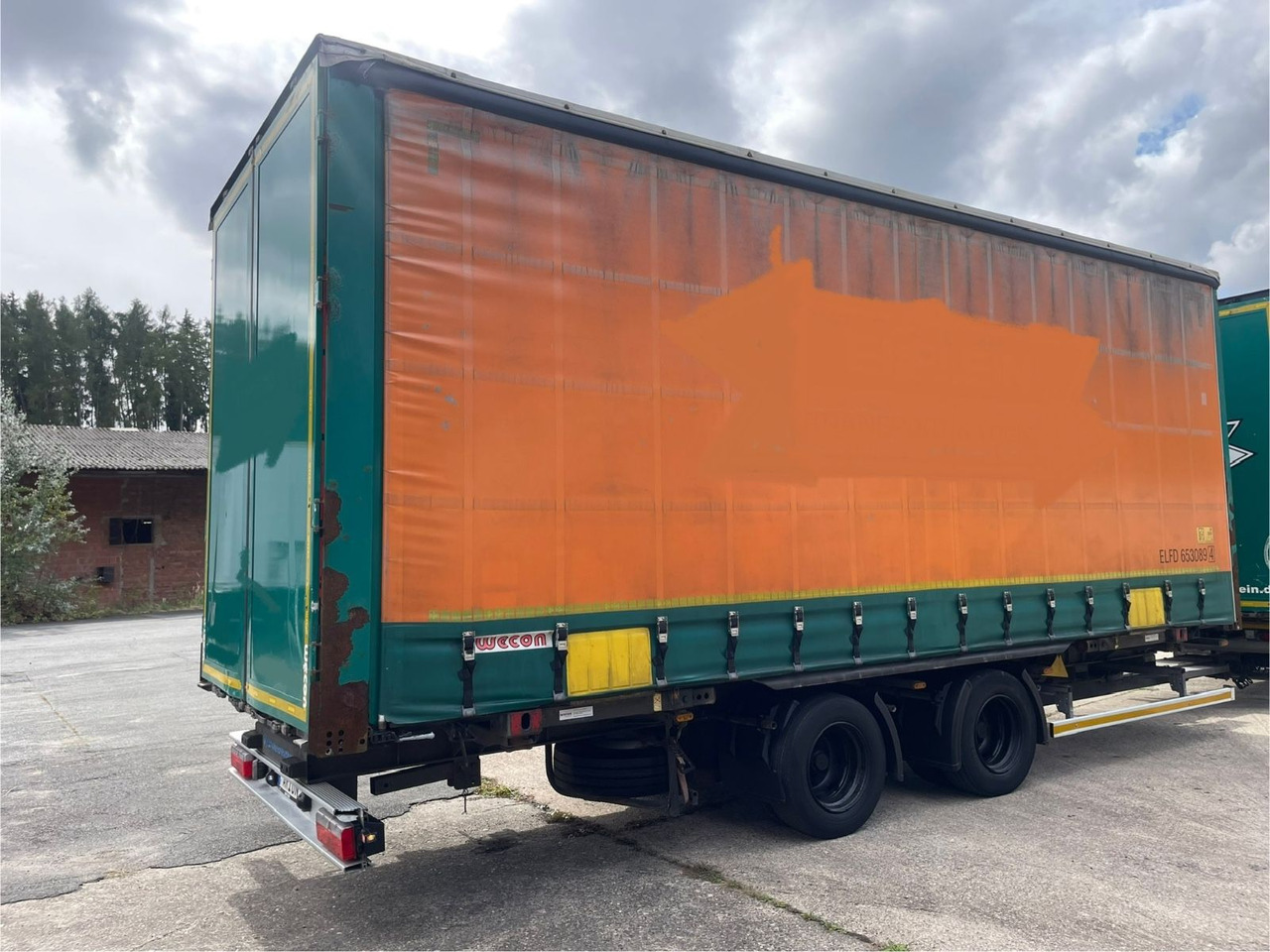 Kotschenreuther TWB 218 Pritsche+Plane/2-Achs/WECON/7,3m/14800kg - Curtainsider trailer: picture 4 Kotschenreuther TWB 218 Pritsche+Plane/2-Achs/WECON/7,3m/14800kg - Curtainsider trailer: picture 4